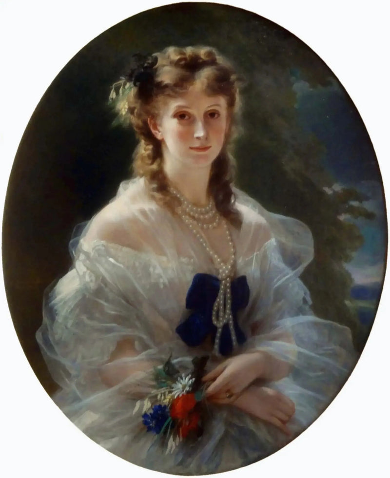 La Princesa Sofía Troubetskoï, duquesa de Morny - Franz Xaver Winterhalter