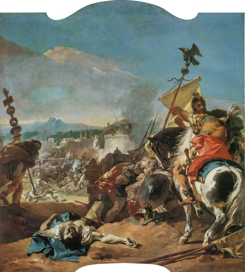 La toma de Cartago - Giovanni Battista Tiepolo