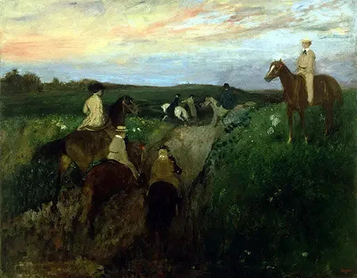 El Paseo a Caballo - Edgar Degas