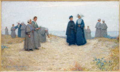 La promenade des orphelines Berck - Henri Le Sidaner - Alpha Reproduction