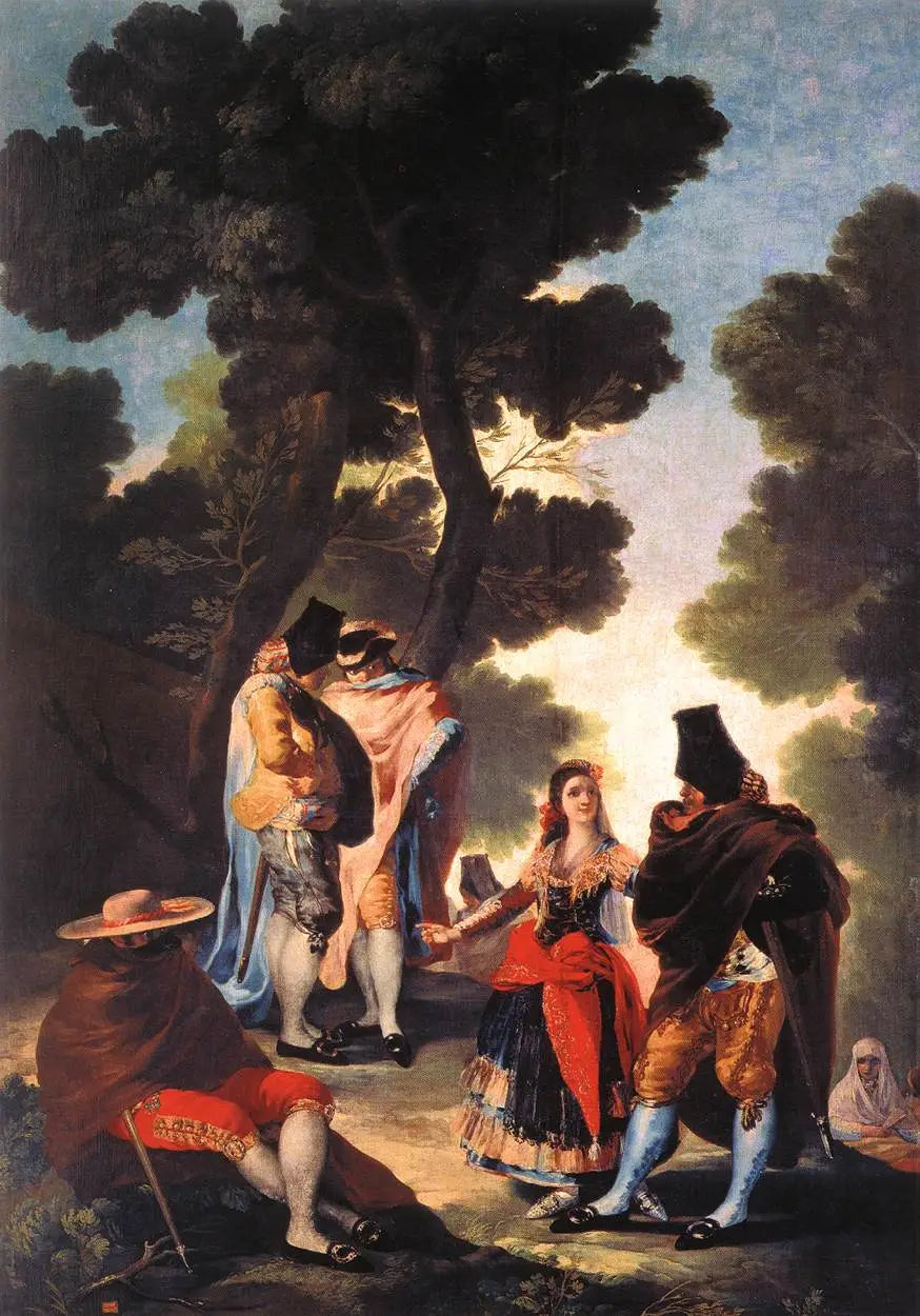 El Paseo en Andalucía - Francisco de Goya