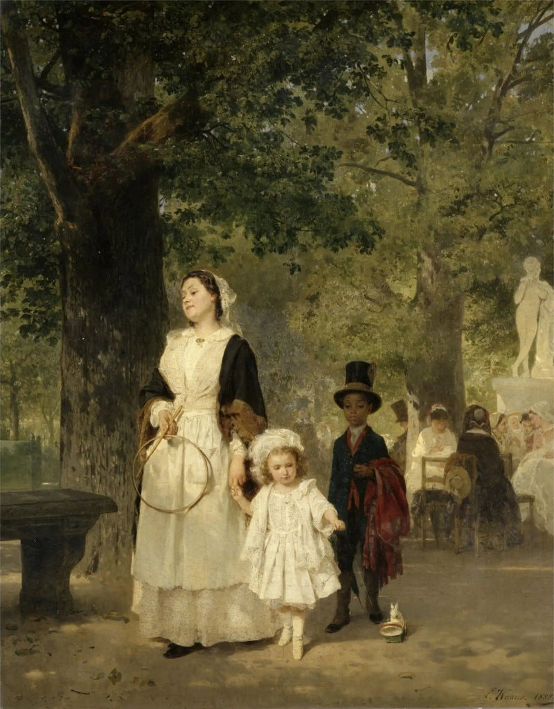 El paseo - Ludwig Knaus