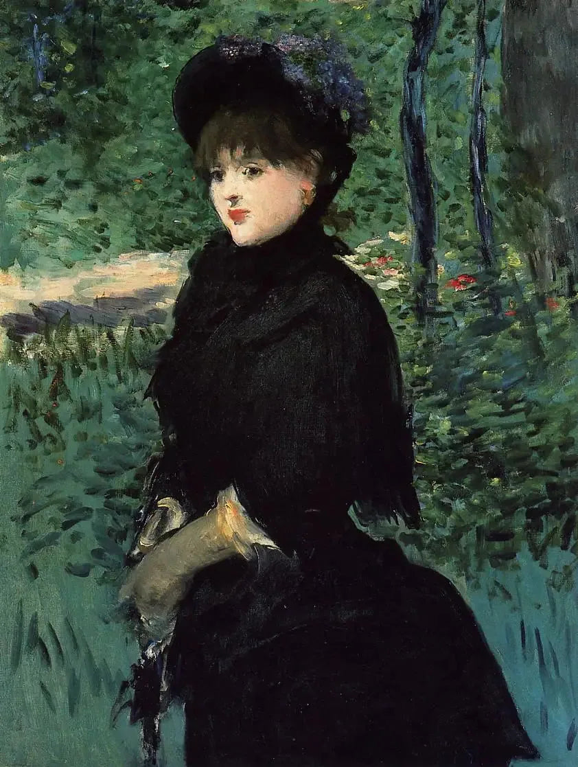 El Paseo (Sra. Gamby) - Édouard Manet