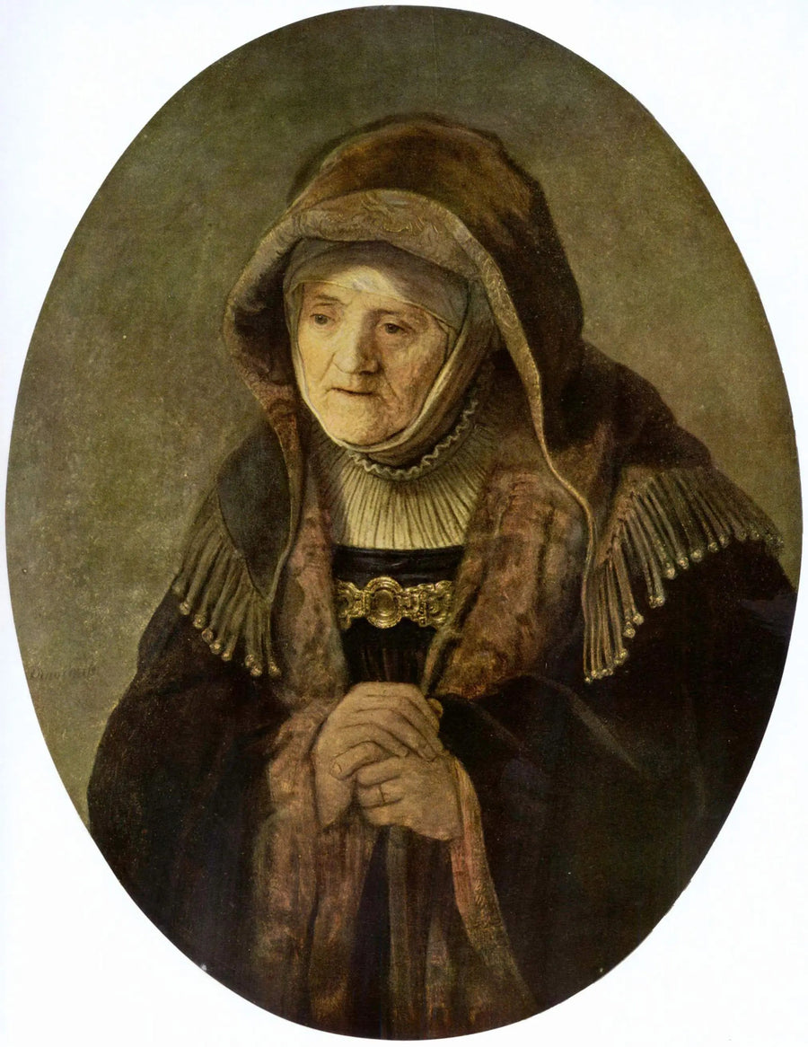 La profetisa Ana - Rembrandt