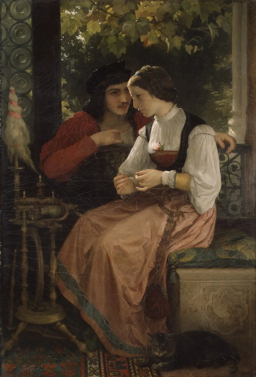 La Proposición - Bouguereau