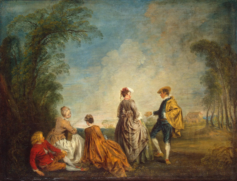 La Propuesta Incómoda - Antoine Watteau