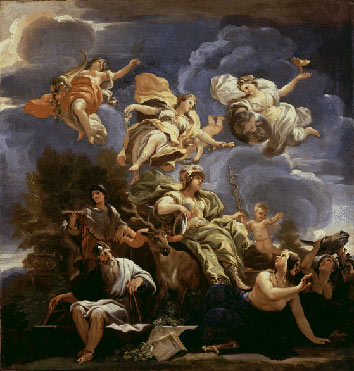 La Prudence - Luca Giordano - Alpha Reproduction