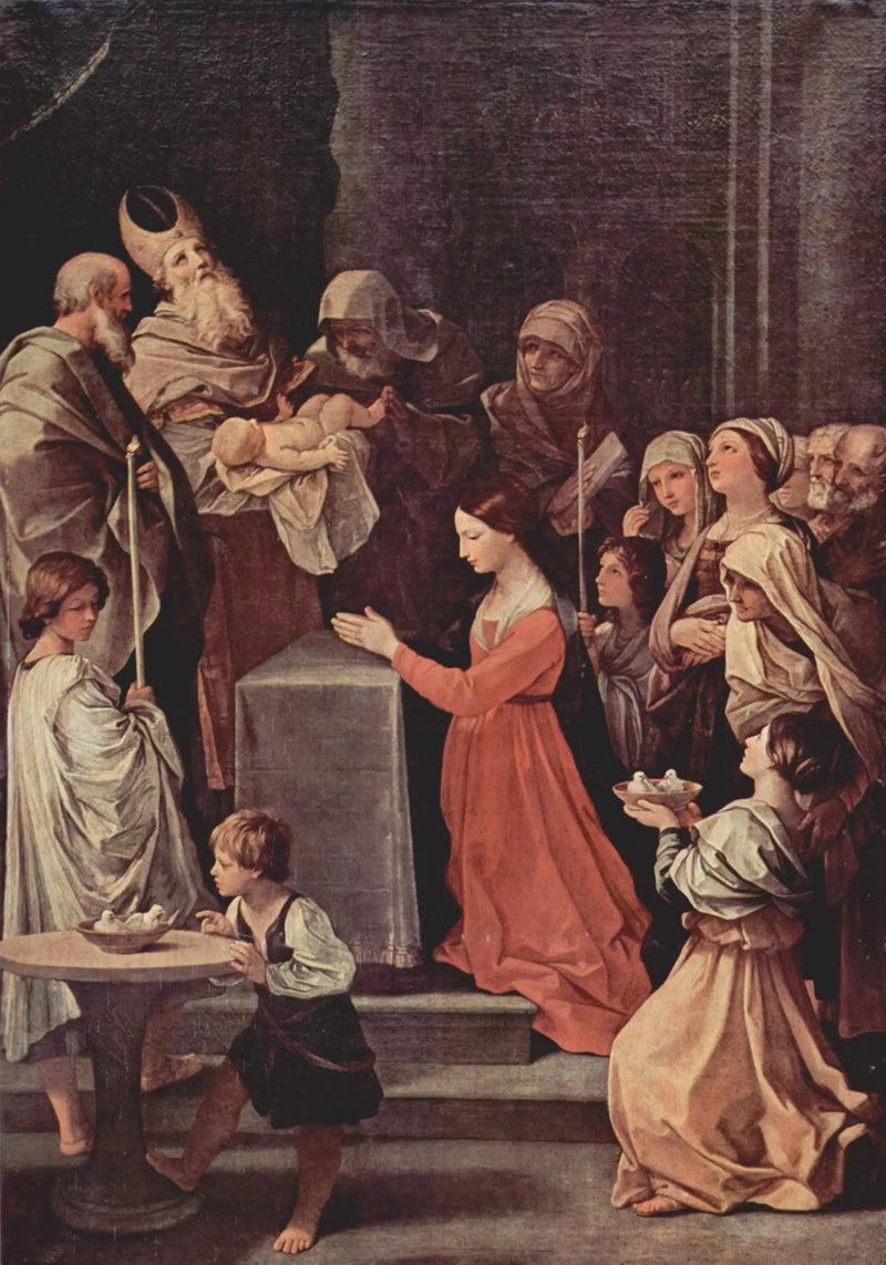 La Purificación de la Virgen - Guido Reni