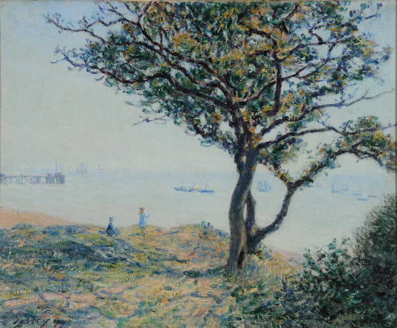 La rada de Cardiff - Alfred Sisley