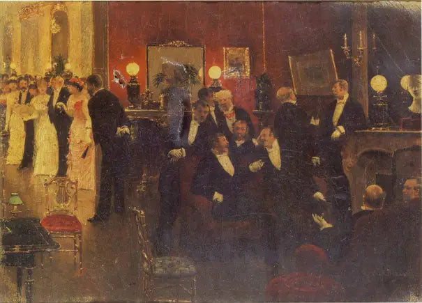 La recepción - Jean Béraud