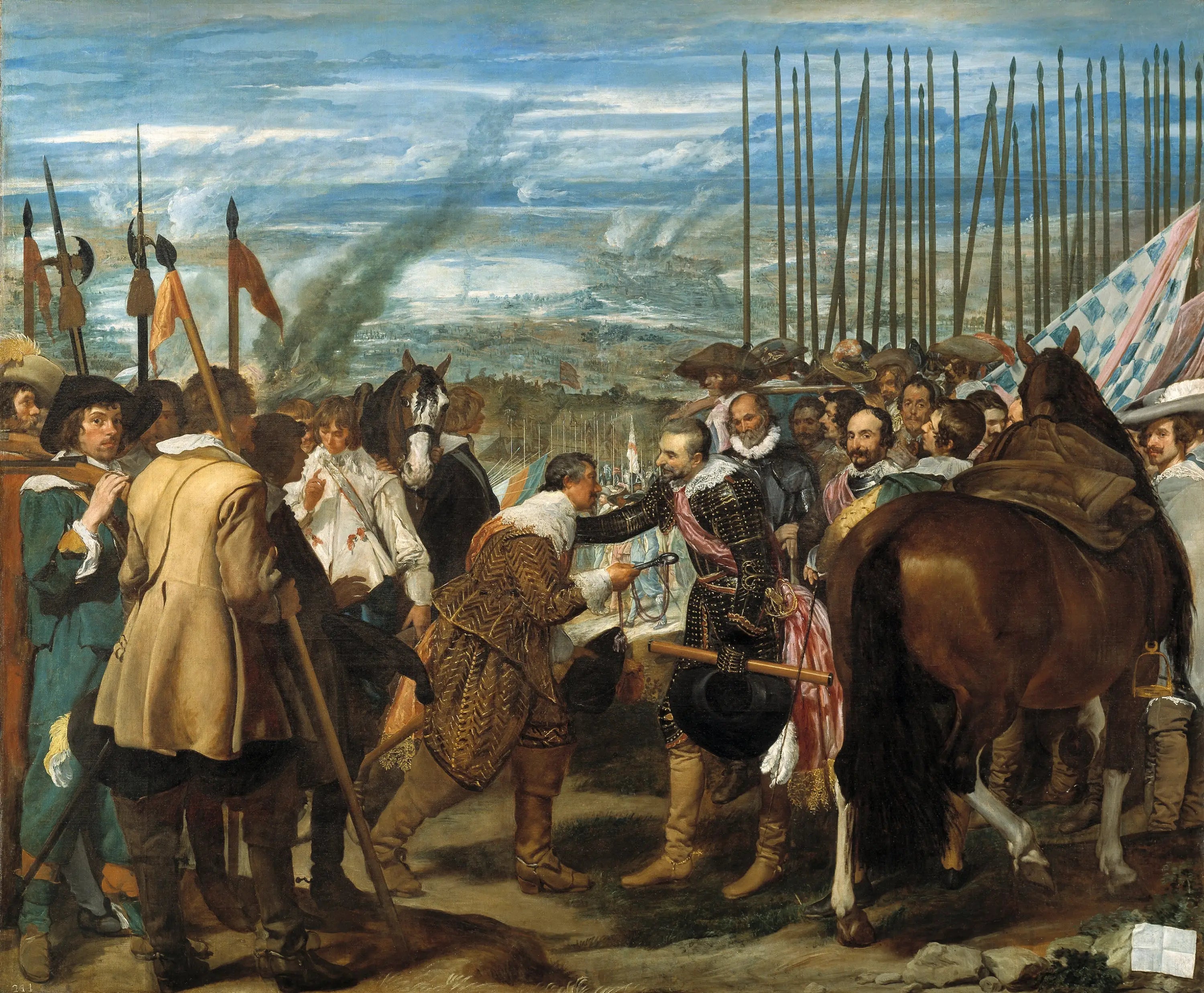 La Reddition de Bréda - Diego Velázquez image 1 reproduction réalisée par Alpha Reproduction