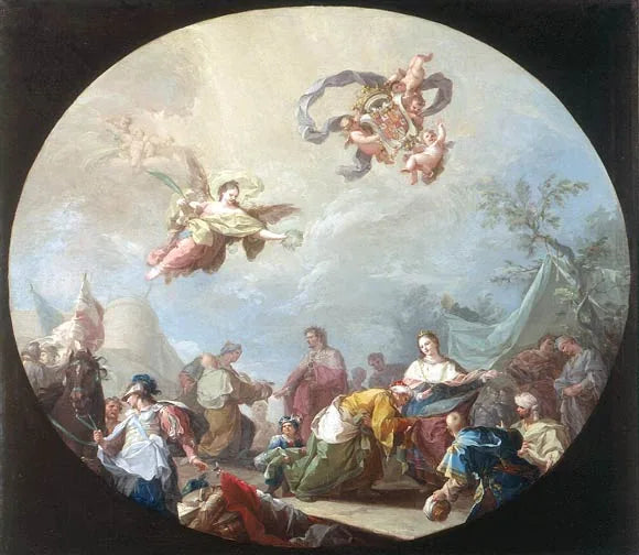 La Rendición de Granada - Francisco Bayeu