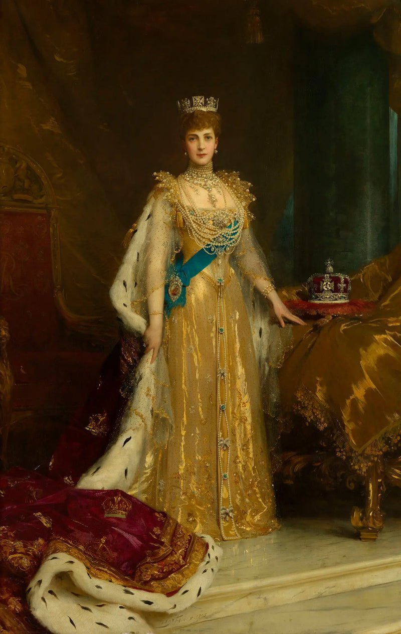 La reina Alexandra (1844-1925) - Luke Fildes
