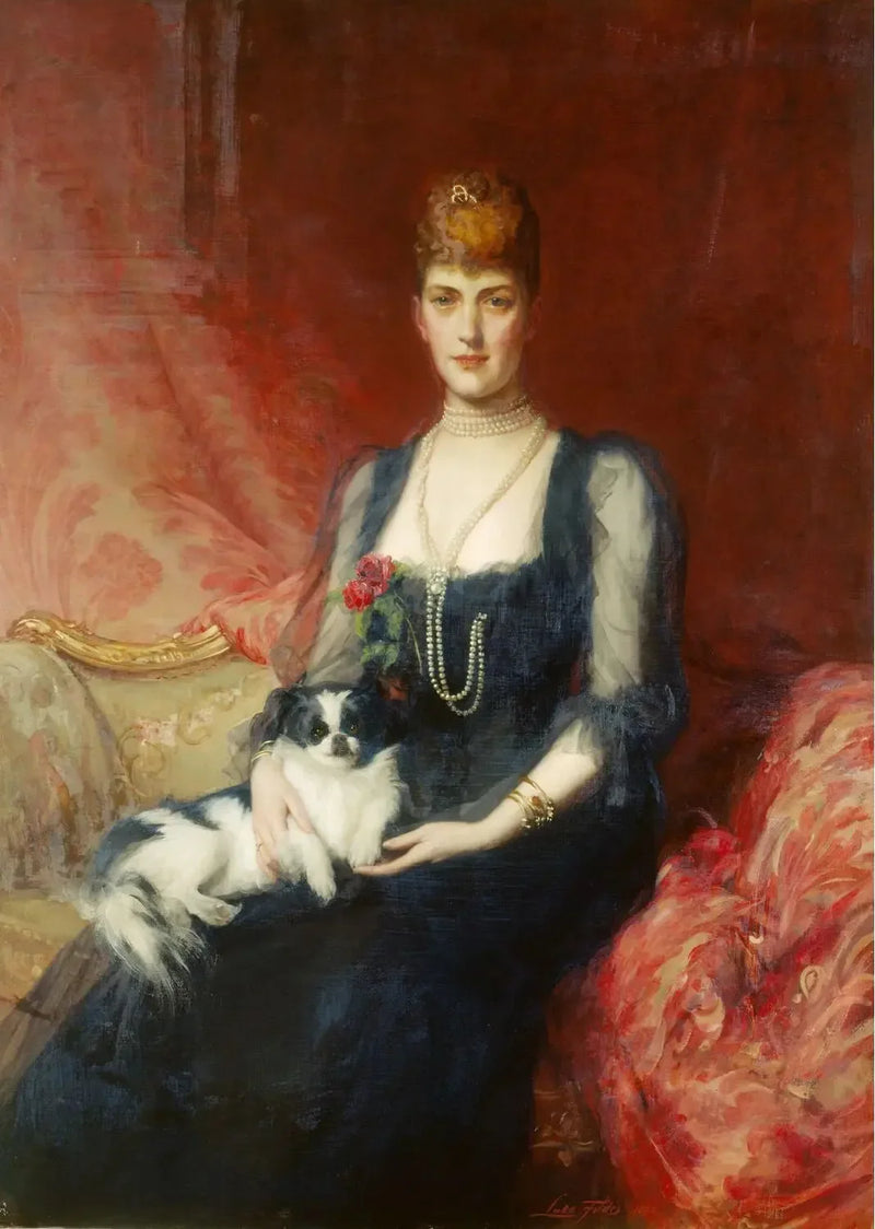 La reina Alexandra, entonces princesa de Gales - Luke Fildes