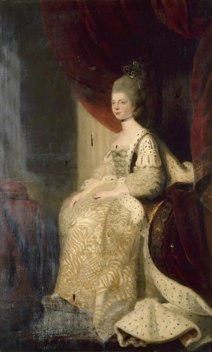 La reina Charlotte (1744–1818) - Joshua Reynolds