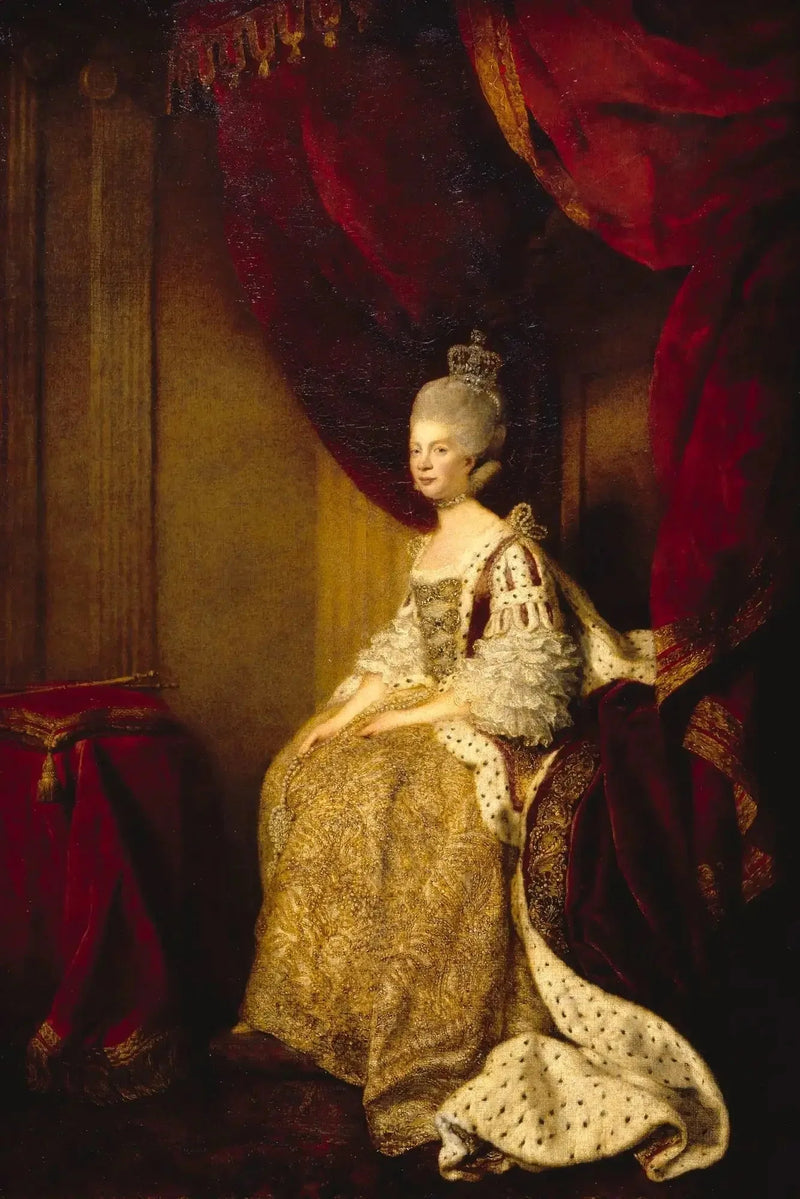La reina Charlotte (1744–1818) - Joshua Reynolds