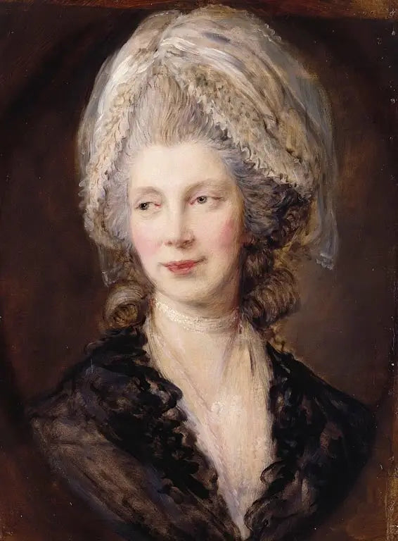 La reina Charlotte (1744-1818) - Thomas Gainsborough