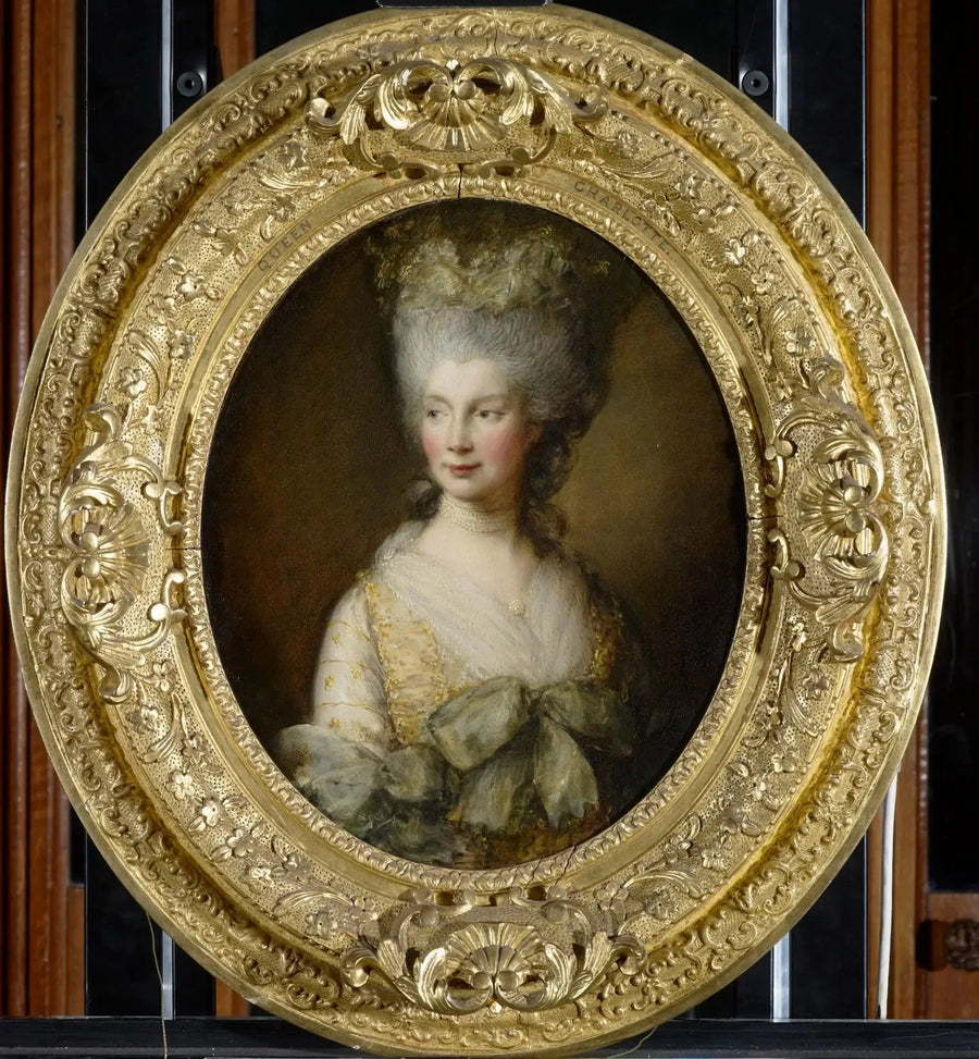 La reina Charlotte (1744-1818) - Thomas Gainsborough