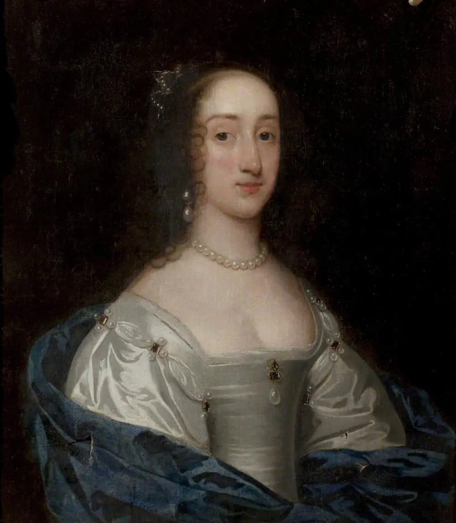 La reina Henriette Marie (1609–1669) - Antoine van Dyck
