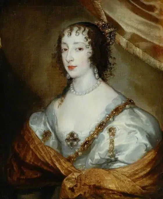 La reina Henriette Marie (1609–1669) - Antoine van Dyck