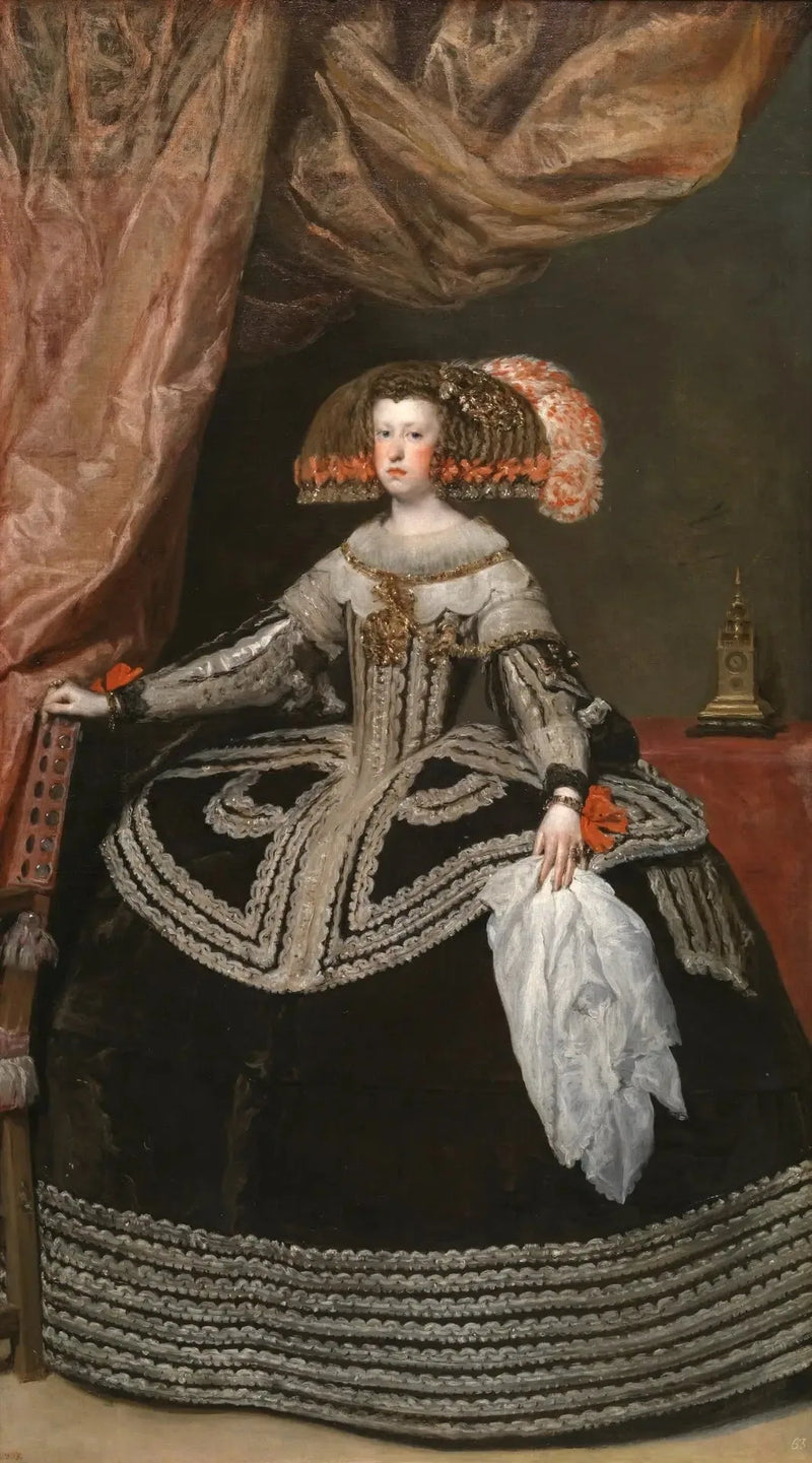 La Reina Mariana de Austria - Diego Velázquez