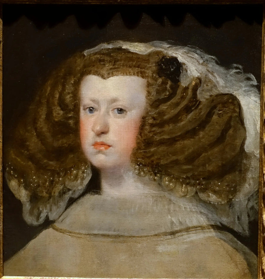La reina Mariana de Austria - Diego Velázquez