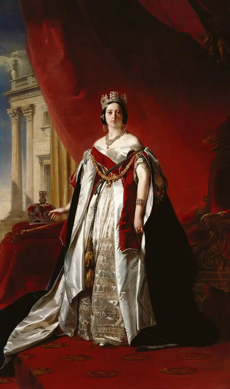 La reina Victoria (1819-1901) - Franz Xaver Winterhalter