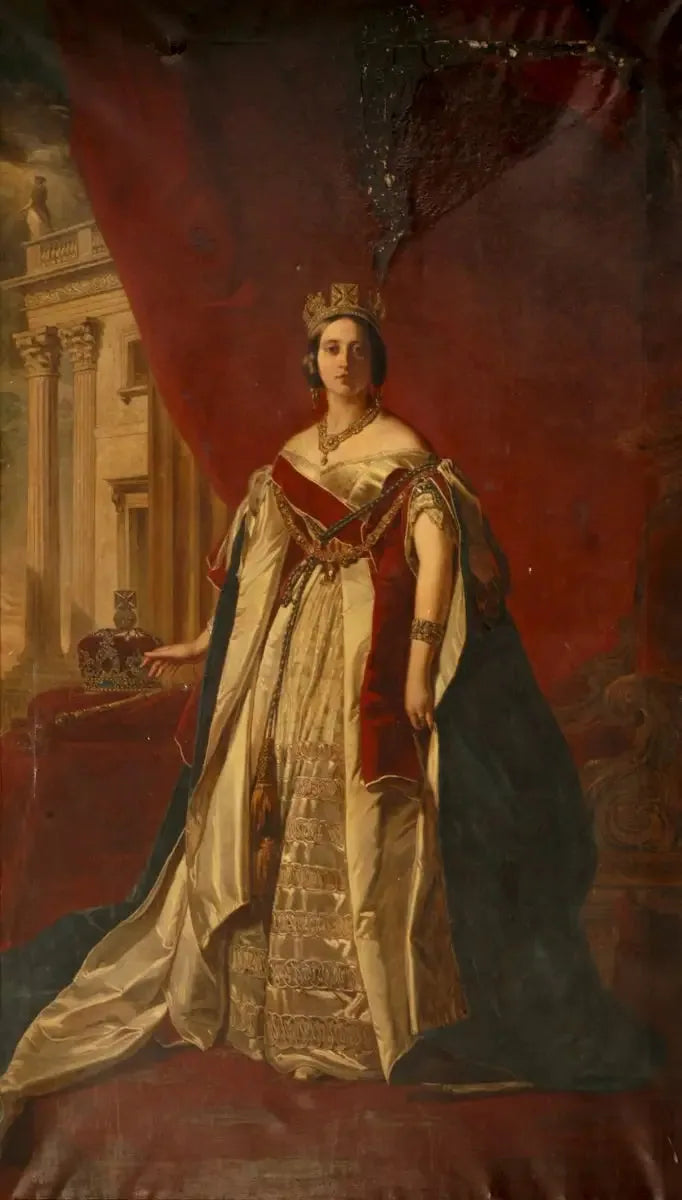 La reina Victoria (1819–1901) - Franz Xaver Winterhalter