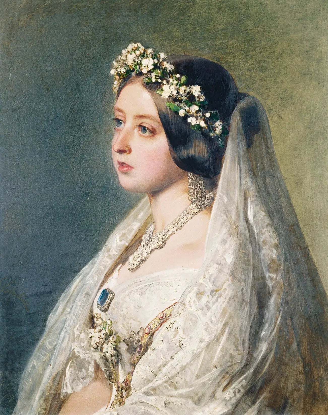 La reine Victoria (1819-1901) - Franz Xaver Winterhalter - Alpha Reproduction