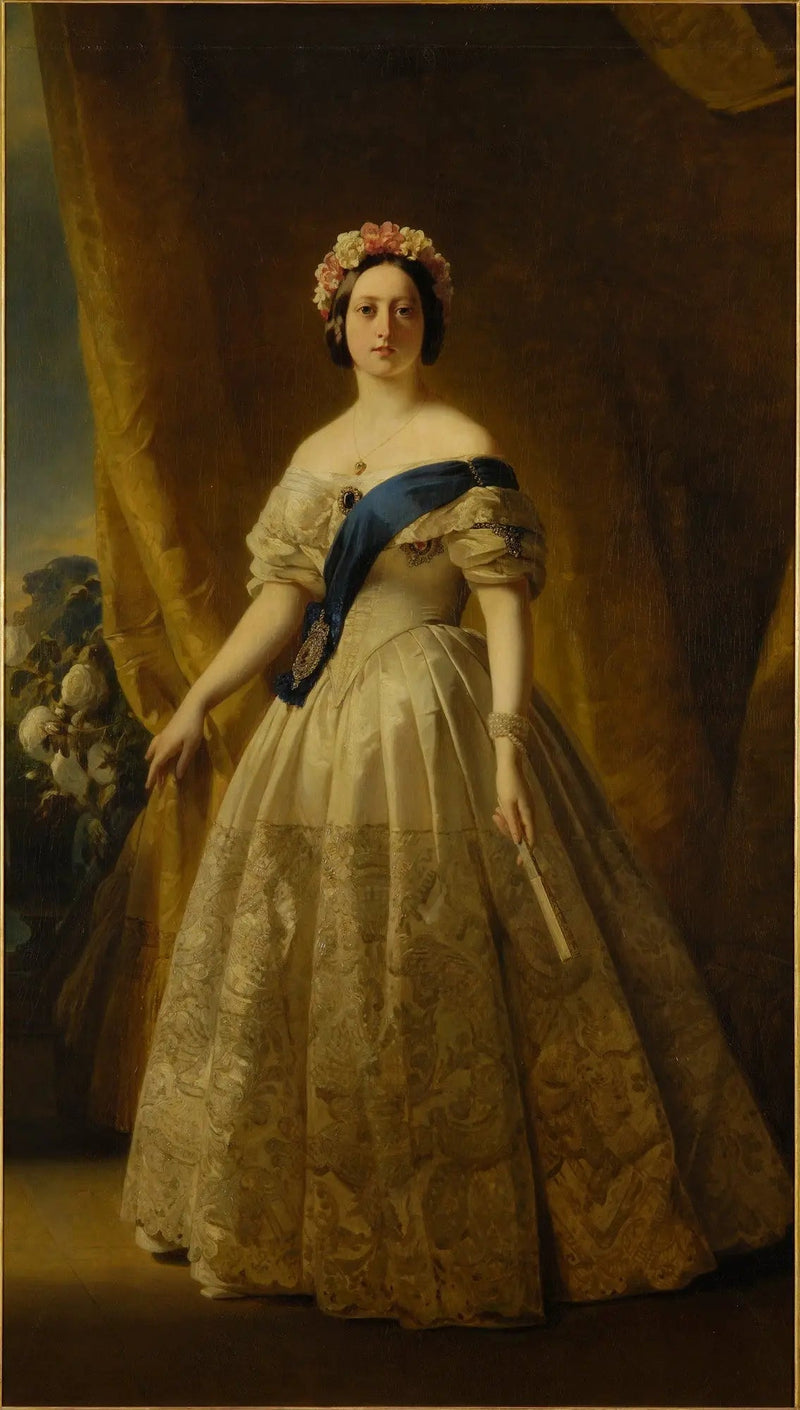 La reina Victoria - Franz Xaver Winterhalter