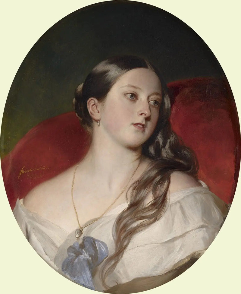 La reina Victoria - Franz Xaver Winterhalter