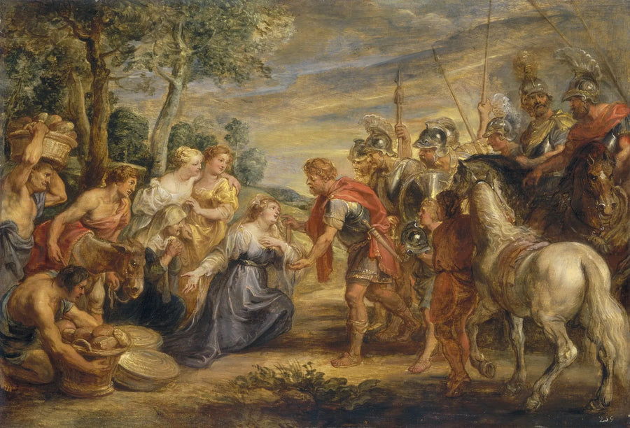 El encuentro de David y Abigail - Peter Paul Rubens