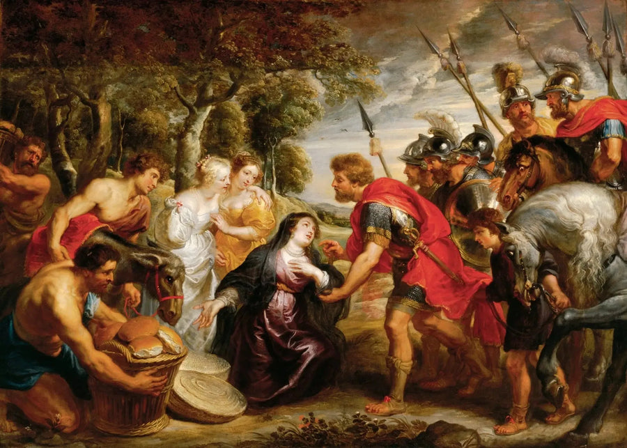 El encuentro de David y Abigail - Peter Paul Rubens