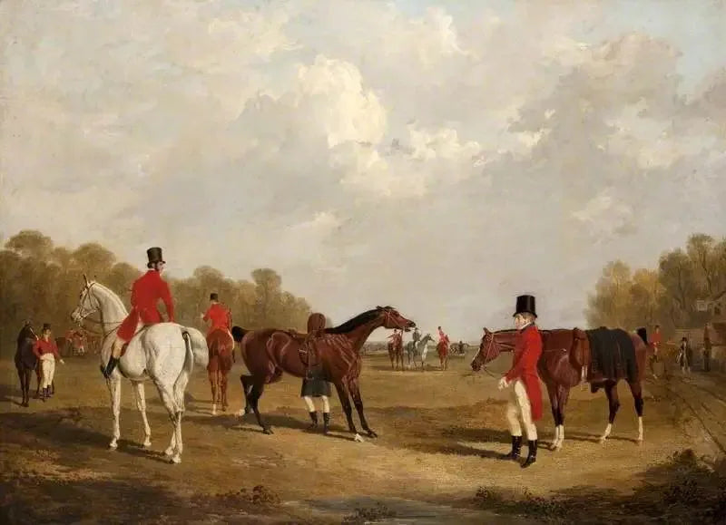 El encuentro - John Frederick Herring, Sr.