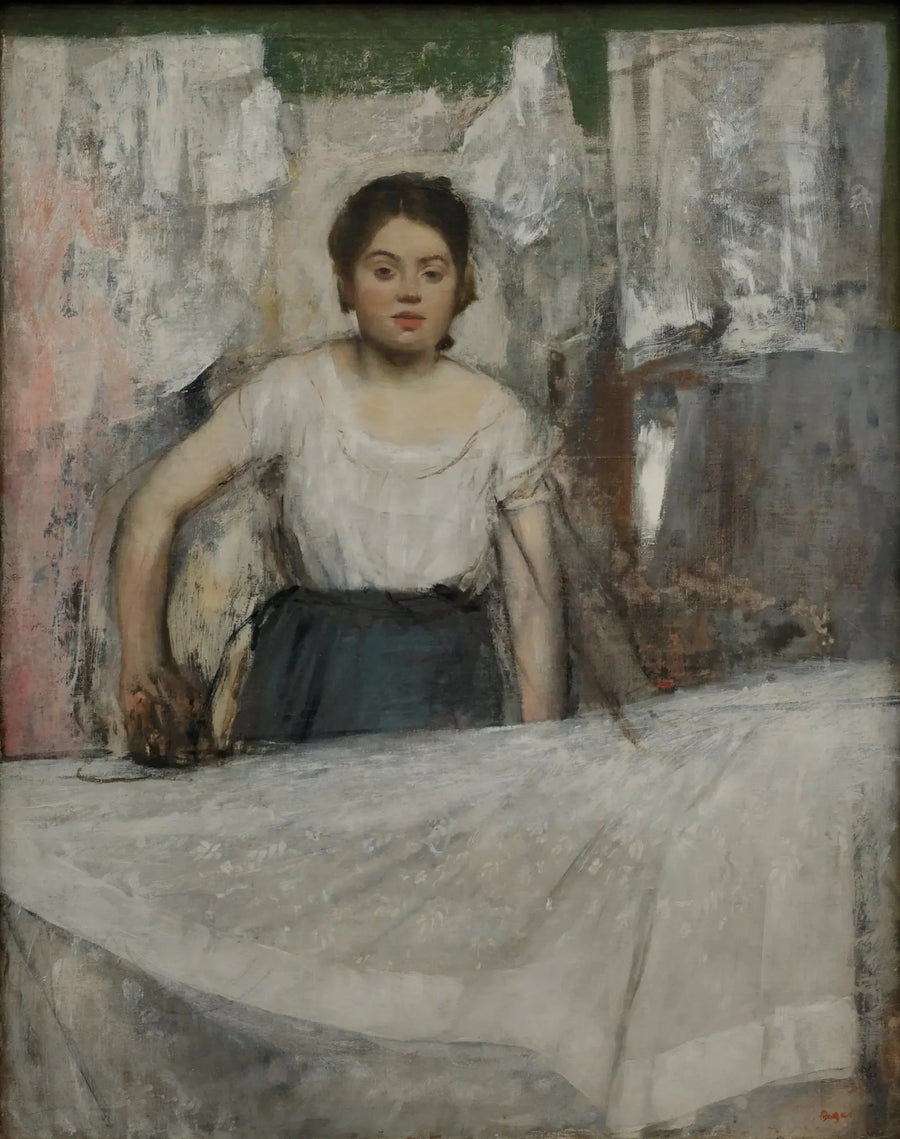 La planchadora - Edgar Degas