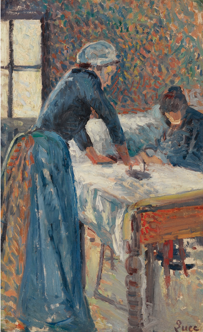 La costurera - Maximilien Luce