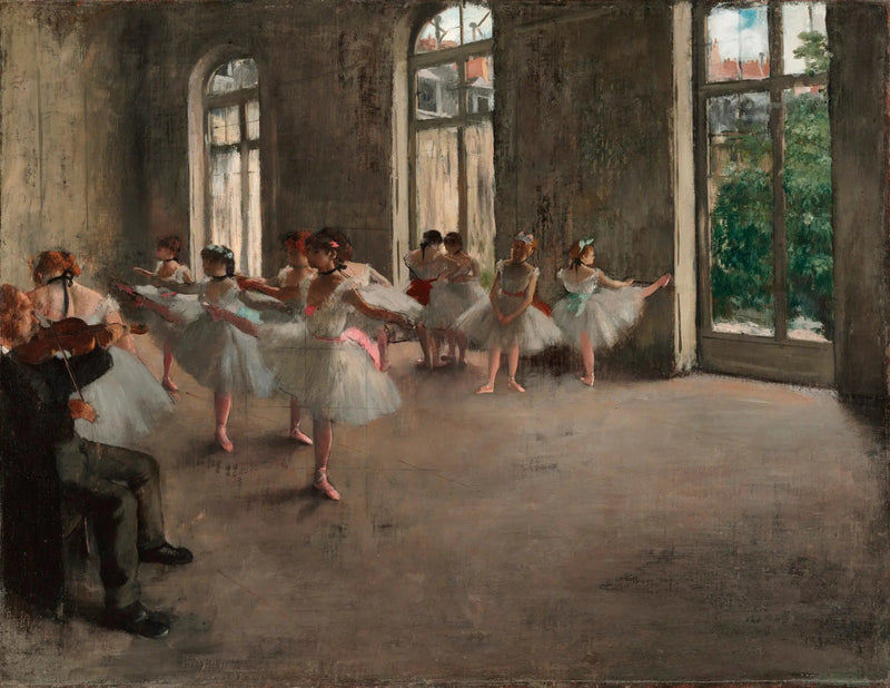 La repetición - Edgar Degas