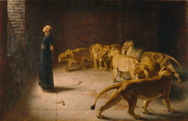 La respuesta de Daniel al rey - Briton Rivière