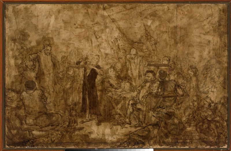 La República de Babin, boceto - Jan Matejko