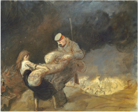 La requisición - Jean-Louis Forain