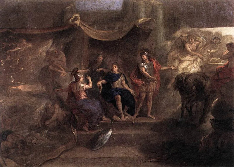 La résolution prise de faire la guerre aux Hollandais (1671) - Charles Le Brun