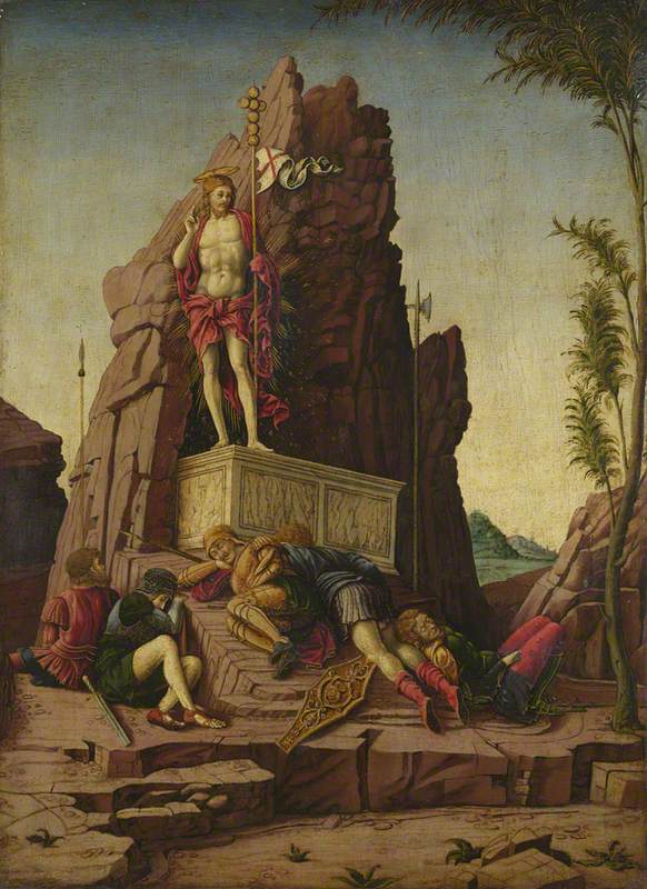 La Résurrection - Andrea Mantegna image 1 reproduction réalisée par Alpha Reproduction