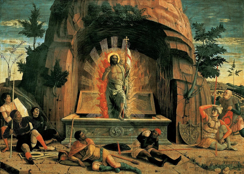 La Resurrección - Andrea Mantegna