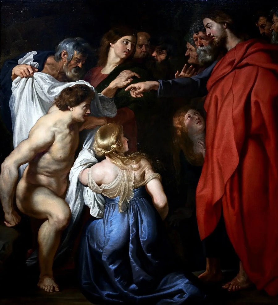 La resurrección de Lázaro - Peter Paul Rubens