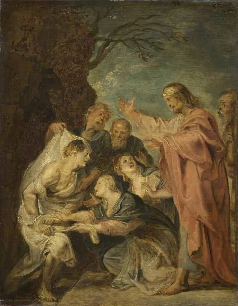 La Resurrección de Lázaro - Peter Paul Rubens