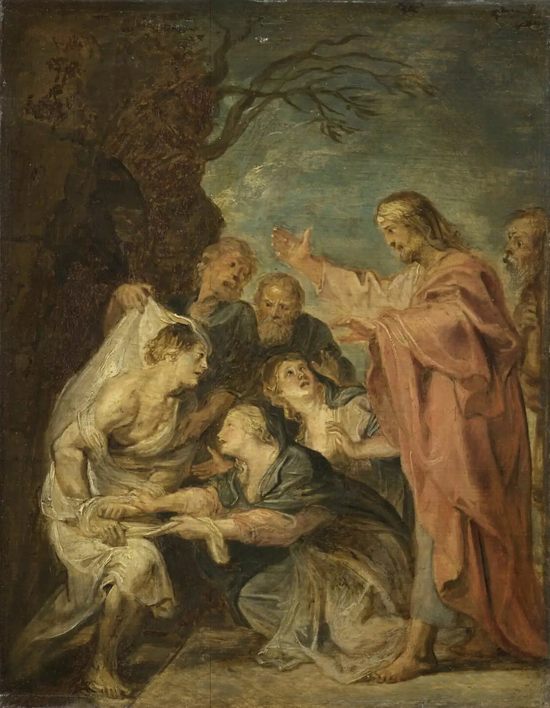 La Resurrección de Lázaro - Peter Paul Rubens