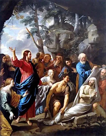La Resurrección de Lázaro - Philippe de Champaigne