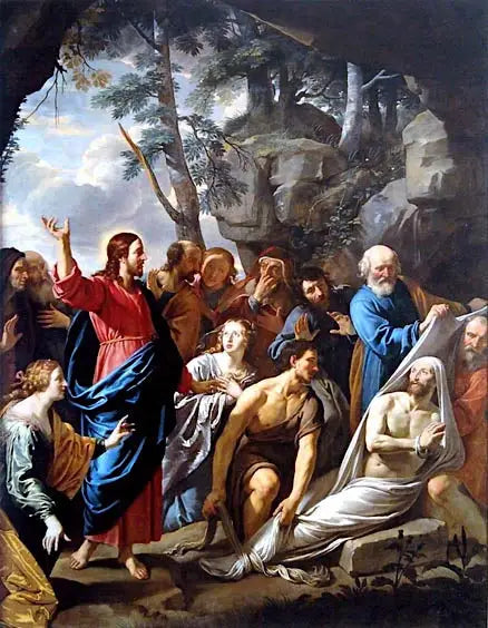 La Resurrección de Lázaro - Philippe de Champaigne