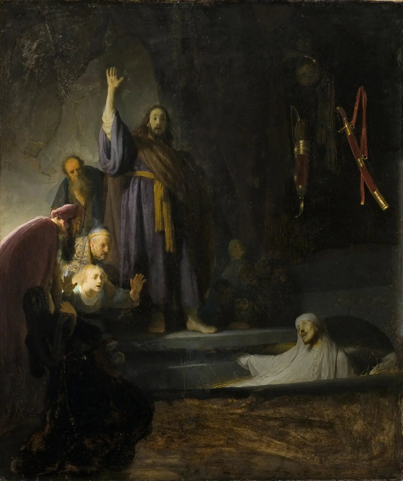 La Resurrección de Lázaro - Rembrandt