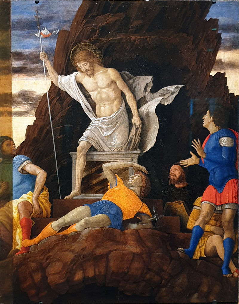 La Resurrección de Cristo - Andrea Mantegna